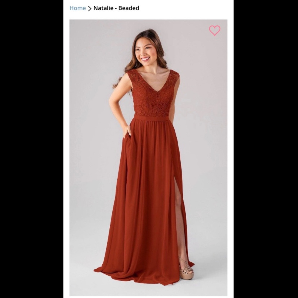 Kennedy Blue Cinnamon Bridesmaid Dress